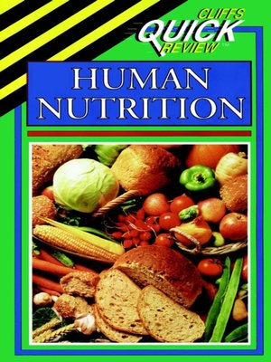 cover image of CliffsQuickReview Human Nutrition